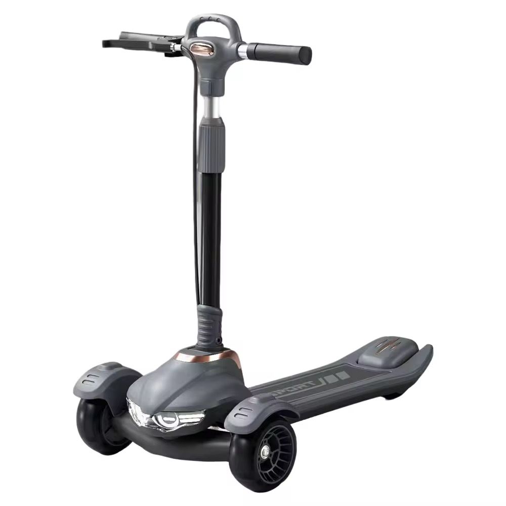 دراجة قابلة للطي بدواسات ثلاث عجلات سكوتر للأطفال مع أضواء scooter
