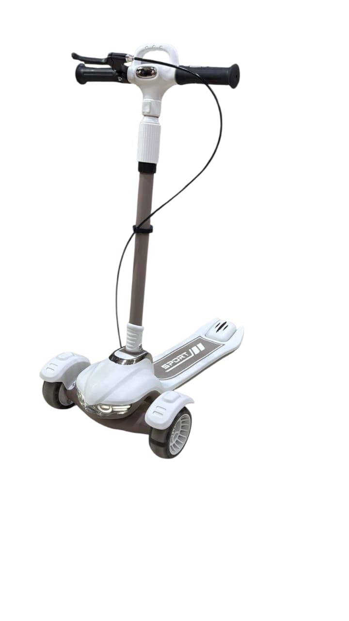 دراجة قابلة للطي بدواسات ثلاث عجلات سكوتر للأطفال مع أضواء scooter