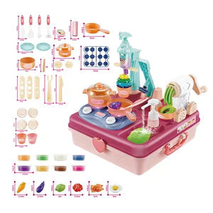 🎨 Dream Clay DIY – مطبخ المرح والعجينة السحرية