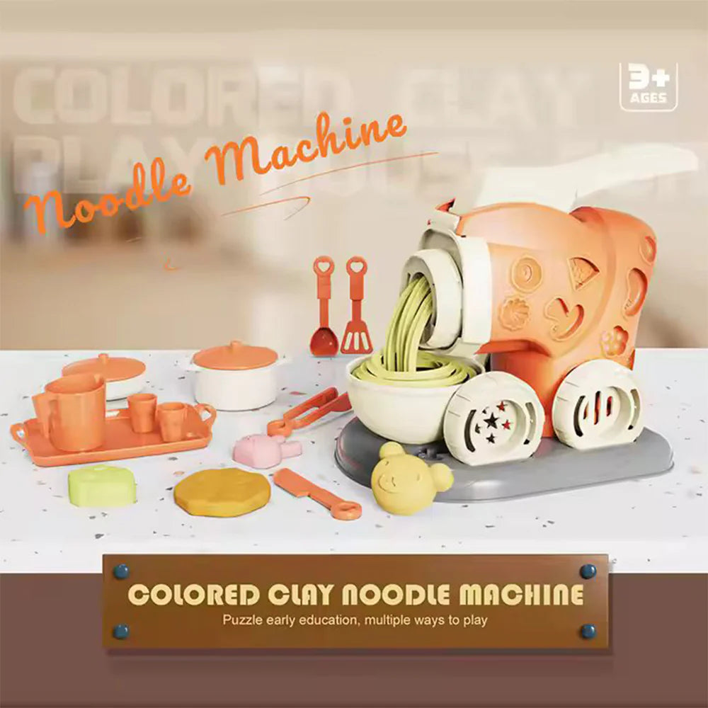 ماكينة صنع النودلز بالصلصال – Colored Clay Noodle Machine: