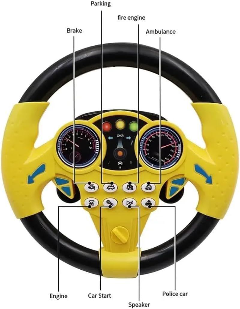 دركسيون الأصوات التفاعلي للأطفال 🚗🎶