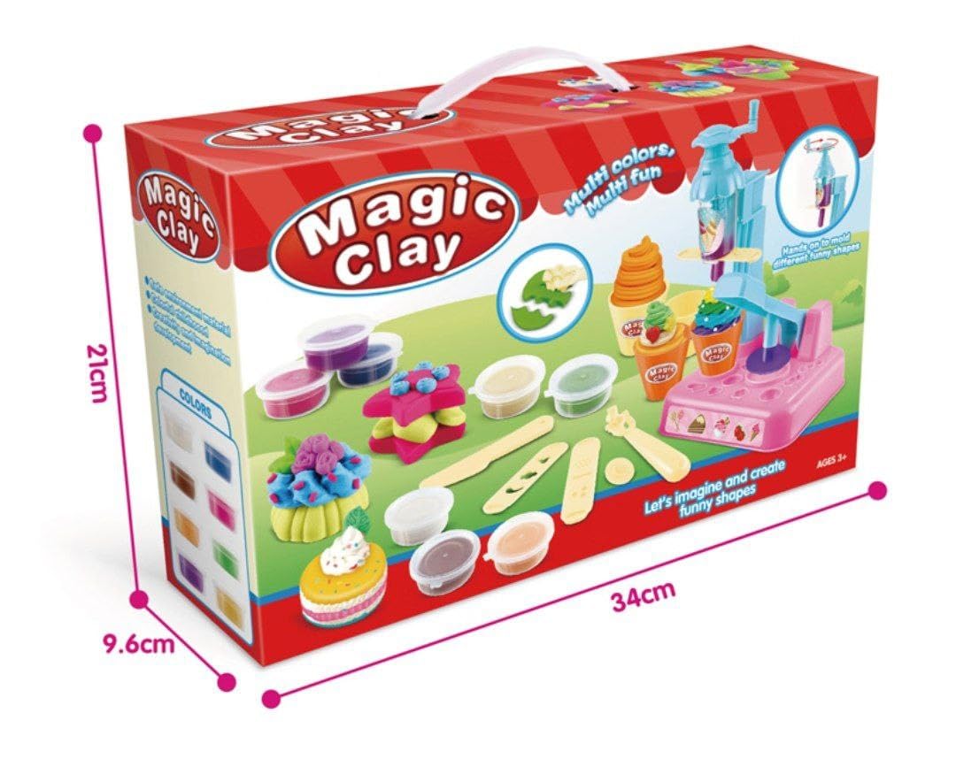 🎨✨ Magic Clay – طقم تشكيل العجينة السحري للأطفال