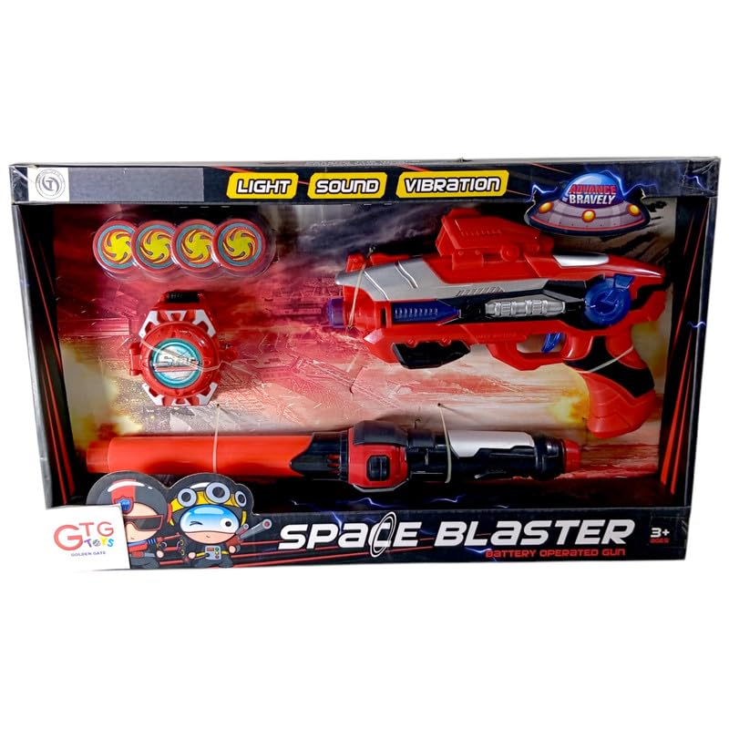 🚀 Space Blaster – مسدس الفضاء الإلكتروني للأطفال