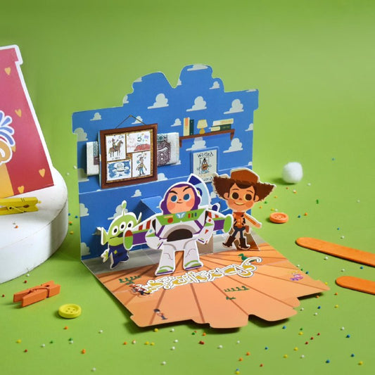 Toy Adventure Pop Card