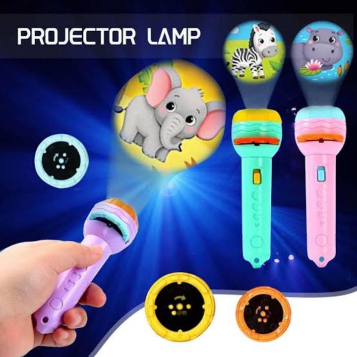 Projector Flashlight Toy كشاف بروجكتور