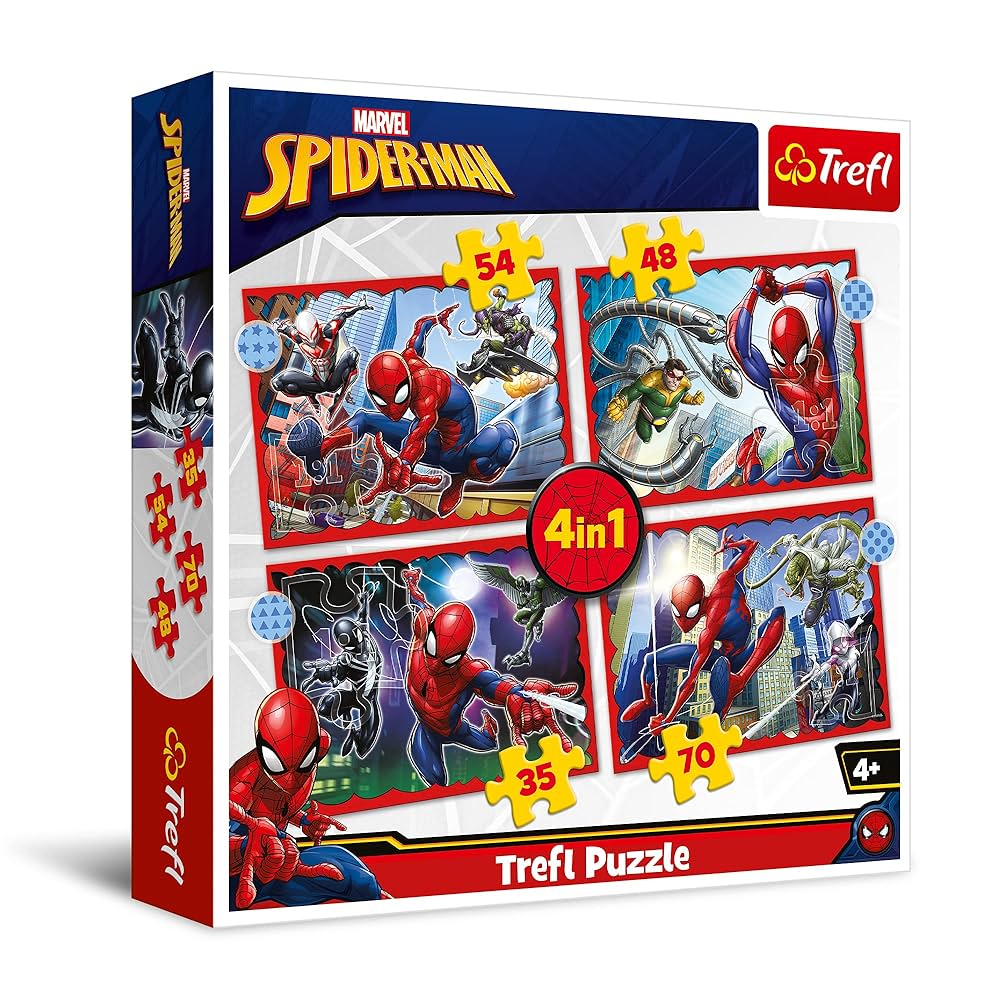 بازل تريفل-spiderman-4in1