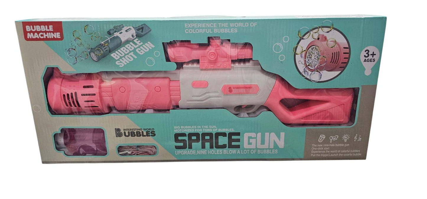 space gun bubbles