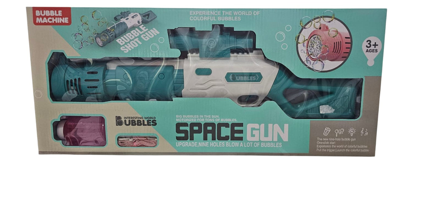 space gun bubbles