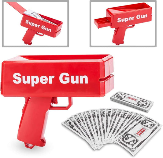 Super Money Gun Toy Money Gun Party