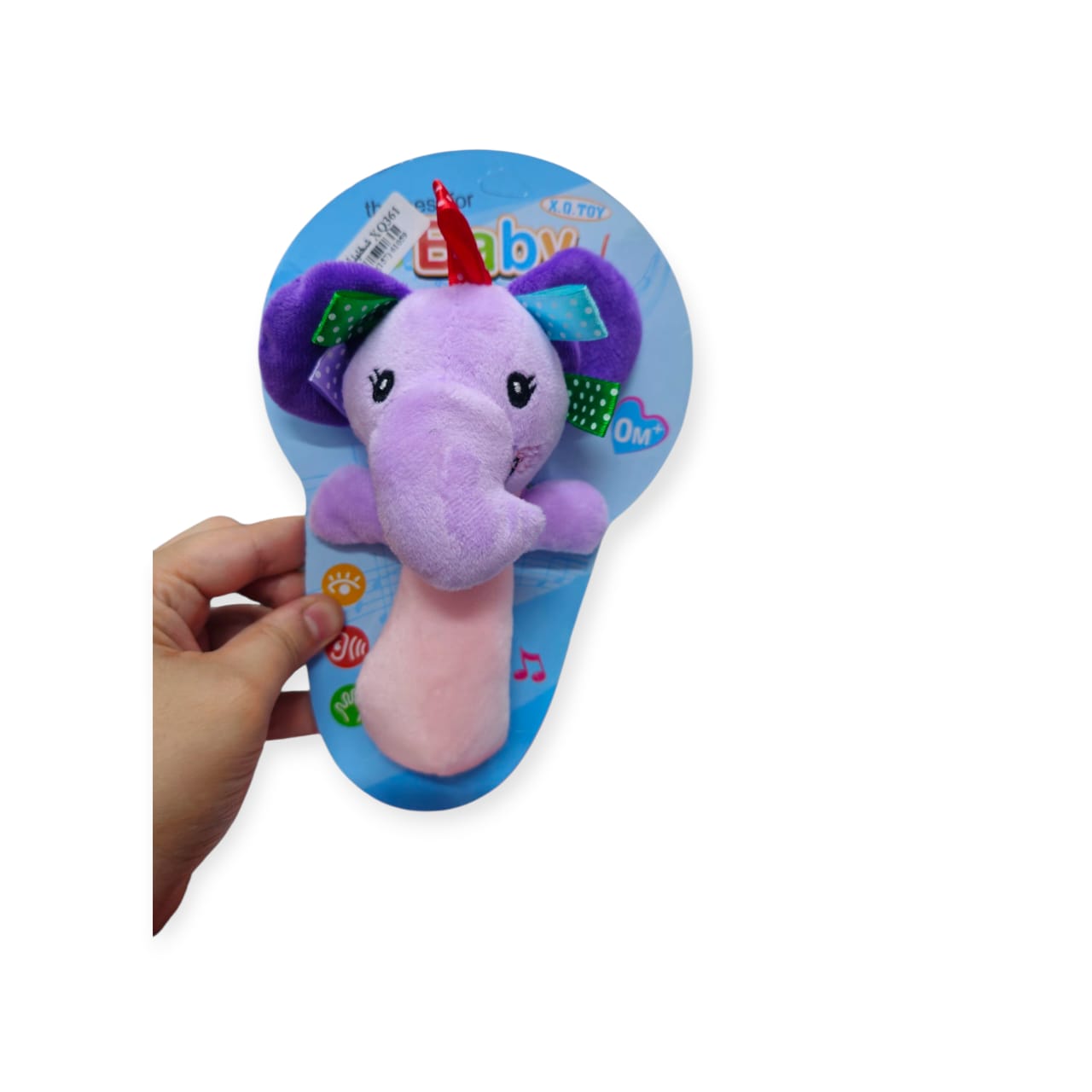 Soft rattle toy شخشيخة صوفت