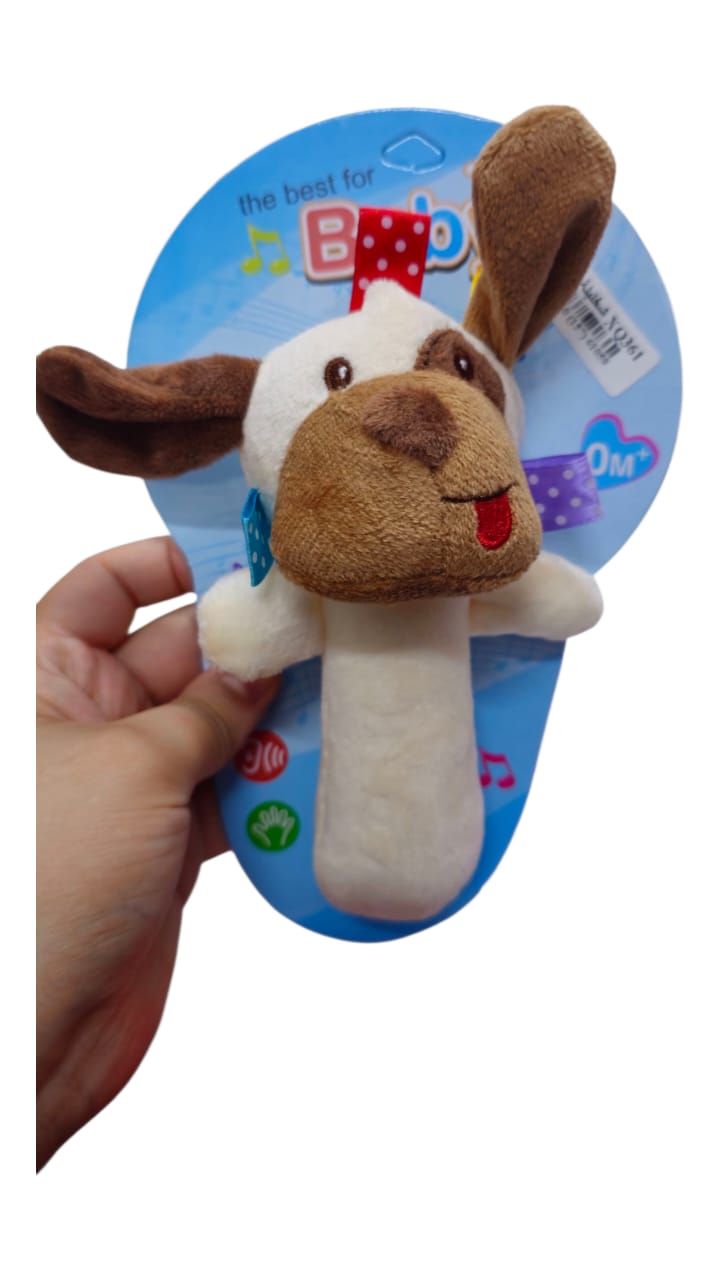 Soft rattle toy شخشيخة صوفت