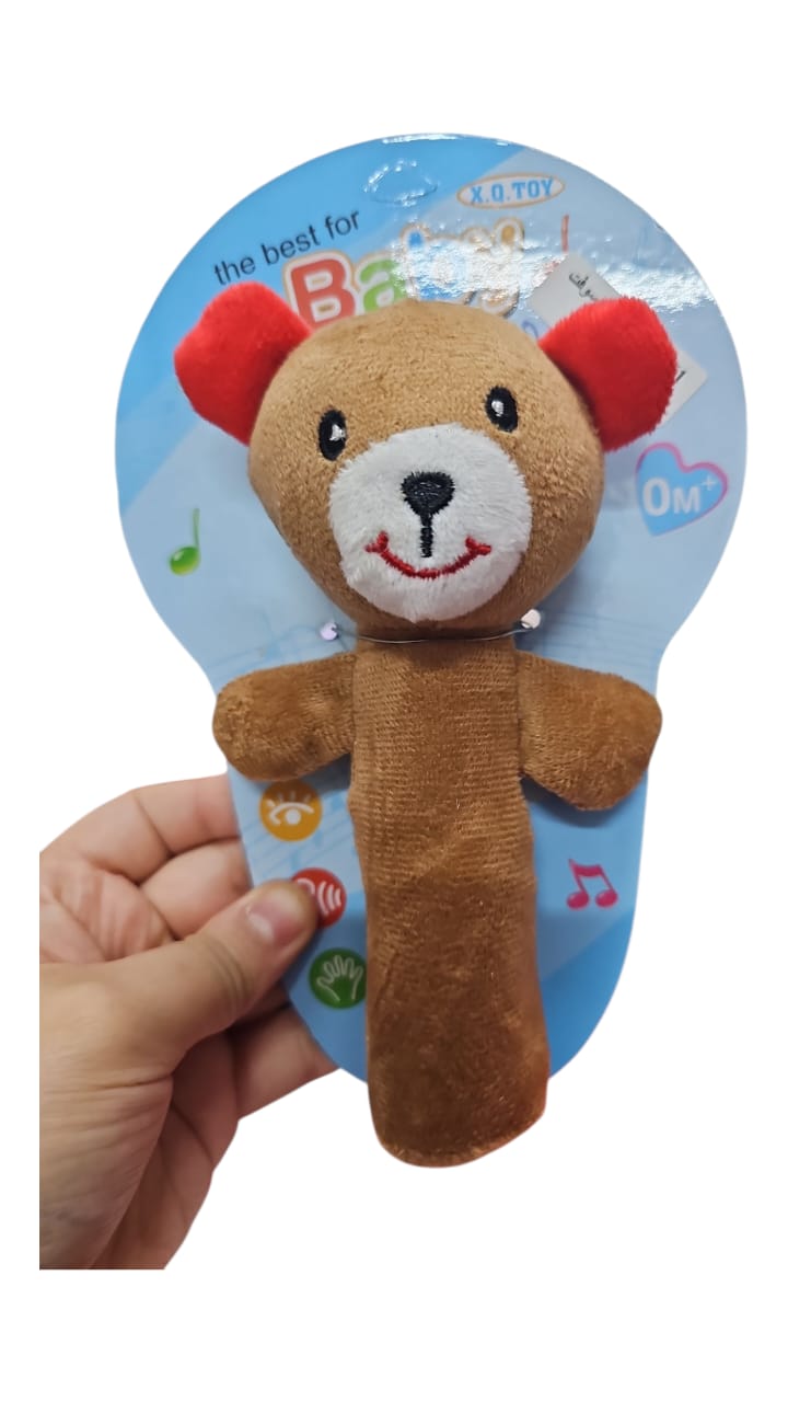 Soft rattle toy شخشيخة صوفت