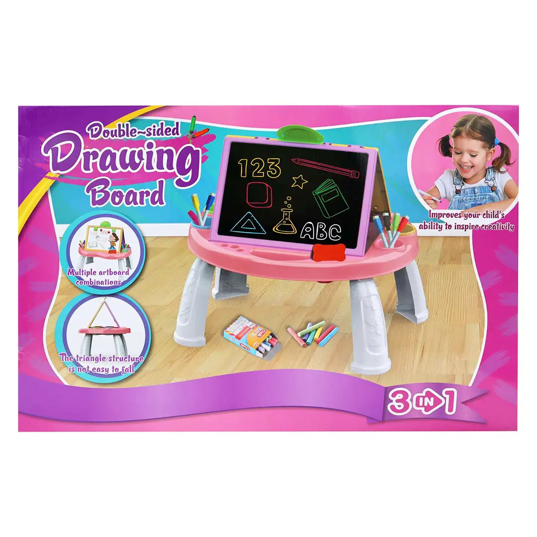 Kids Painting Display Table Drawing Toy 3 IN 1 (59220)