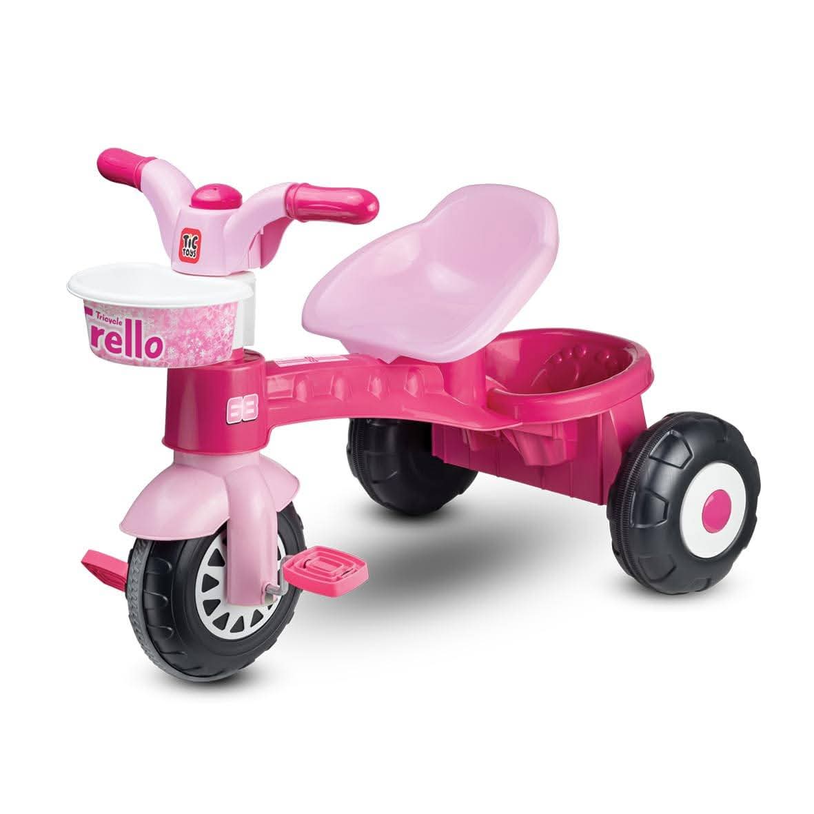 kids fun tricycle with basket