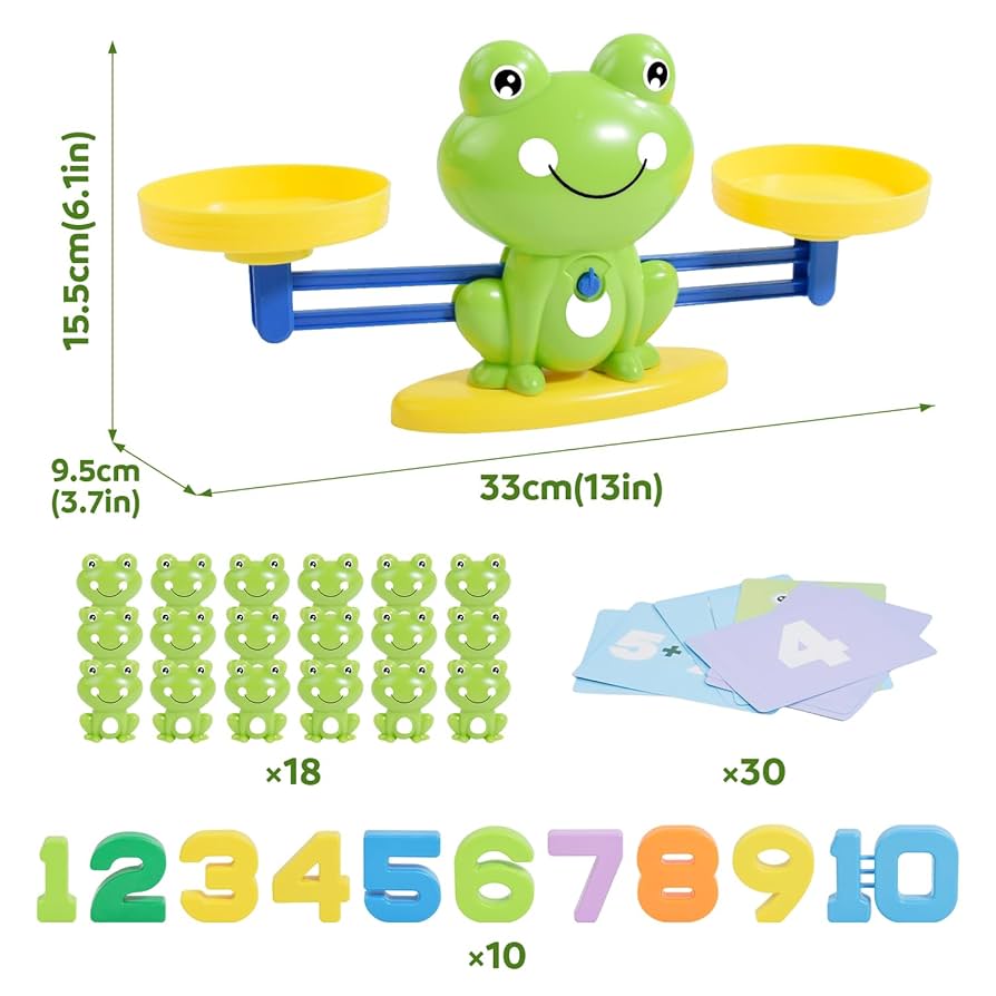 Frog Balancing Math Toy ميزان ضفضع