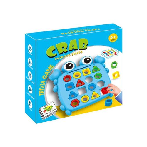 Crab cute shape geometry game