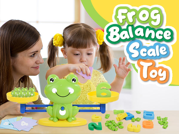 Frog Balancing Math Toy ميزان ضفضع