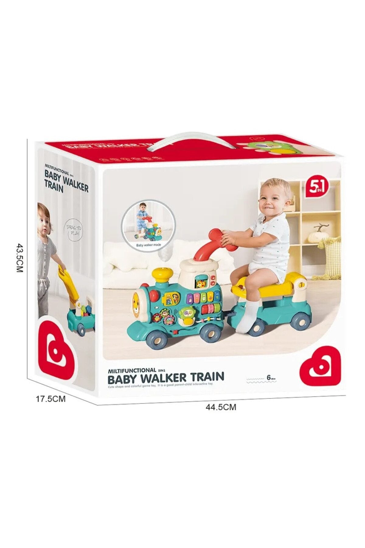 Baby walker 5 in 1