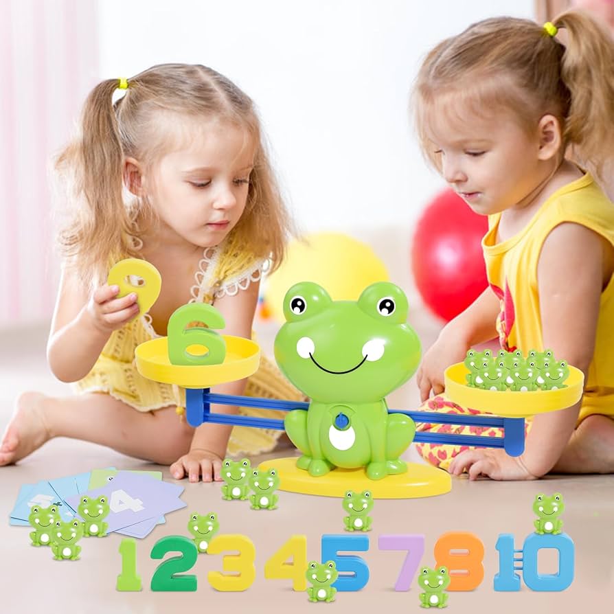 Frog Balancing Math Toy ميزان ضفضع