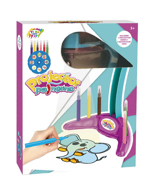 Kids Coloring Projector –🎨 جهاز الرسم الضوئي للأطفال – Projector Painting Multicolor