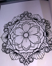 دفتر تلوين ماندالا - Mandala Coloring Book