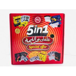 مجموعة ألعاب 5 في 1 - علشان بتحب اللمه