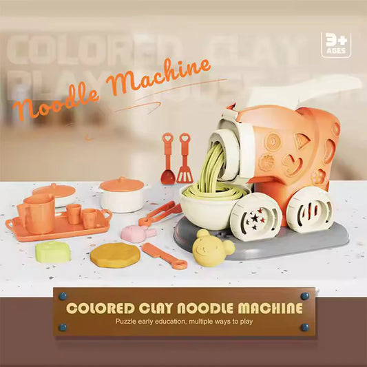 ماكينة صنع النودلز بالصلصال – Colored Clay Noodle Machine: