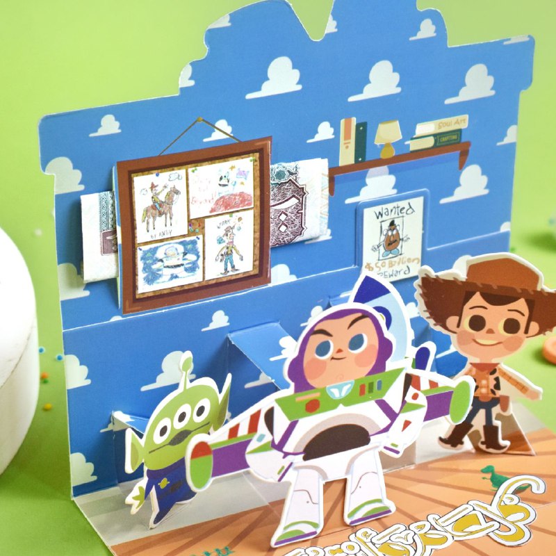 Toy Adventure Pop Card