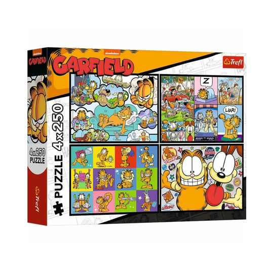 بازل تريفل-garfield-4x250قطعة
