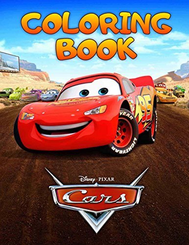 دفتر تلوين شخصيات Cars – Lightning McQueen