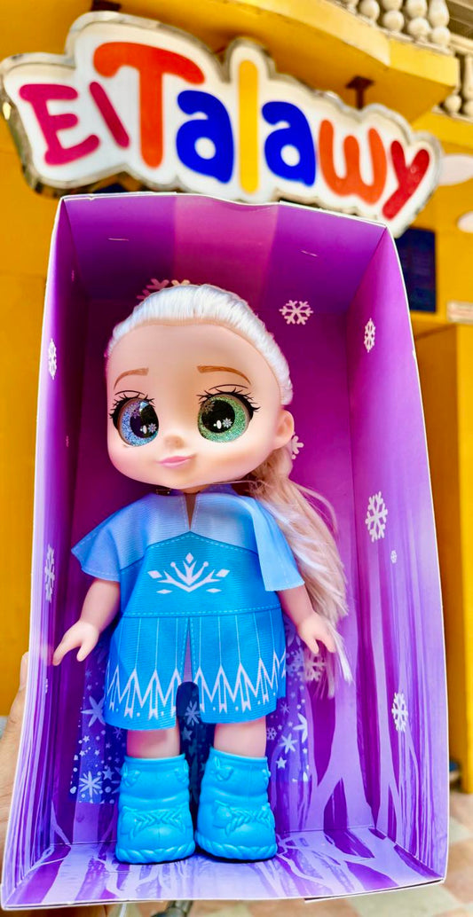 عروسة لعبة frozen snow girl