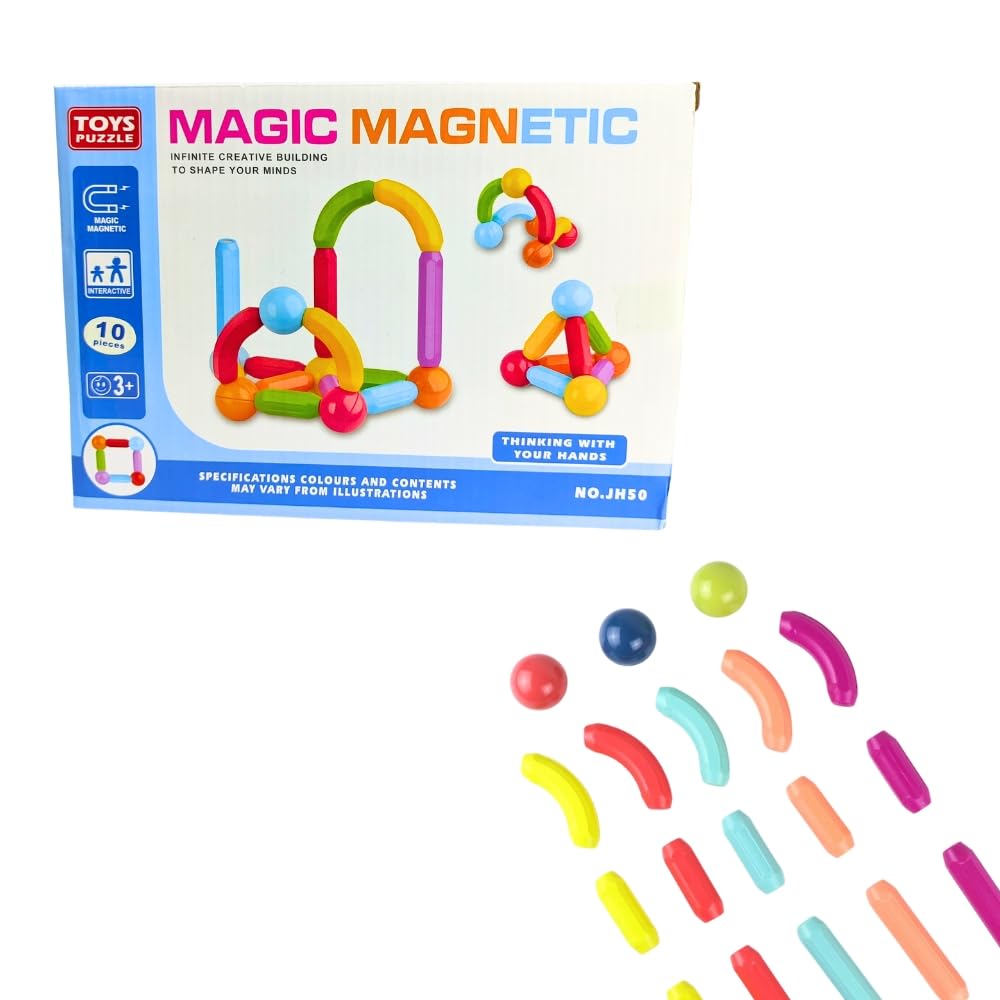 Magic Magnetic Building Blocks – 25 Pcs
