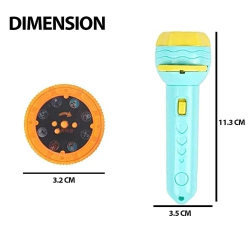 Projector Flashlight Toy كشاف بروجكتور
