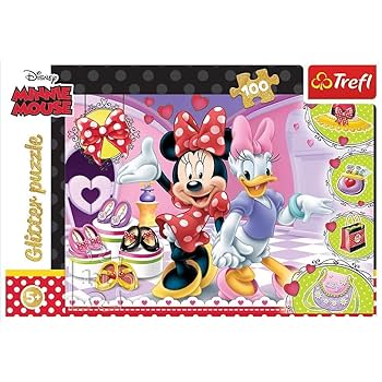 بازل تريفل-minnie mouse-100قطعة