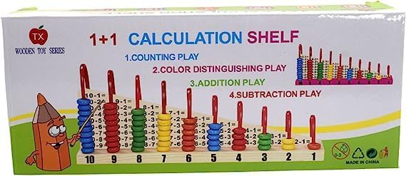 Calculation Shelf-لعبة عداد الخرز التعليمي