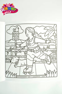 Curvy Cuties coloring book