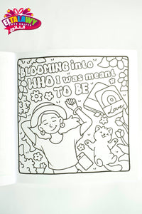 OVERTHINKING OFF coloring book