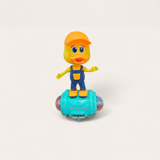 Balancing Duck on Moving wheels