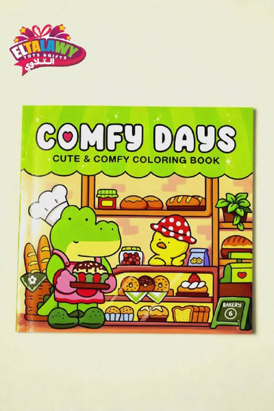 Comfy Days Coloring Book