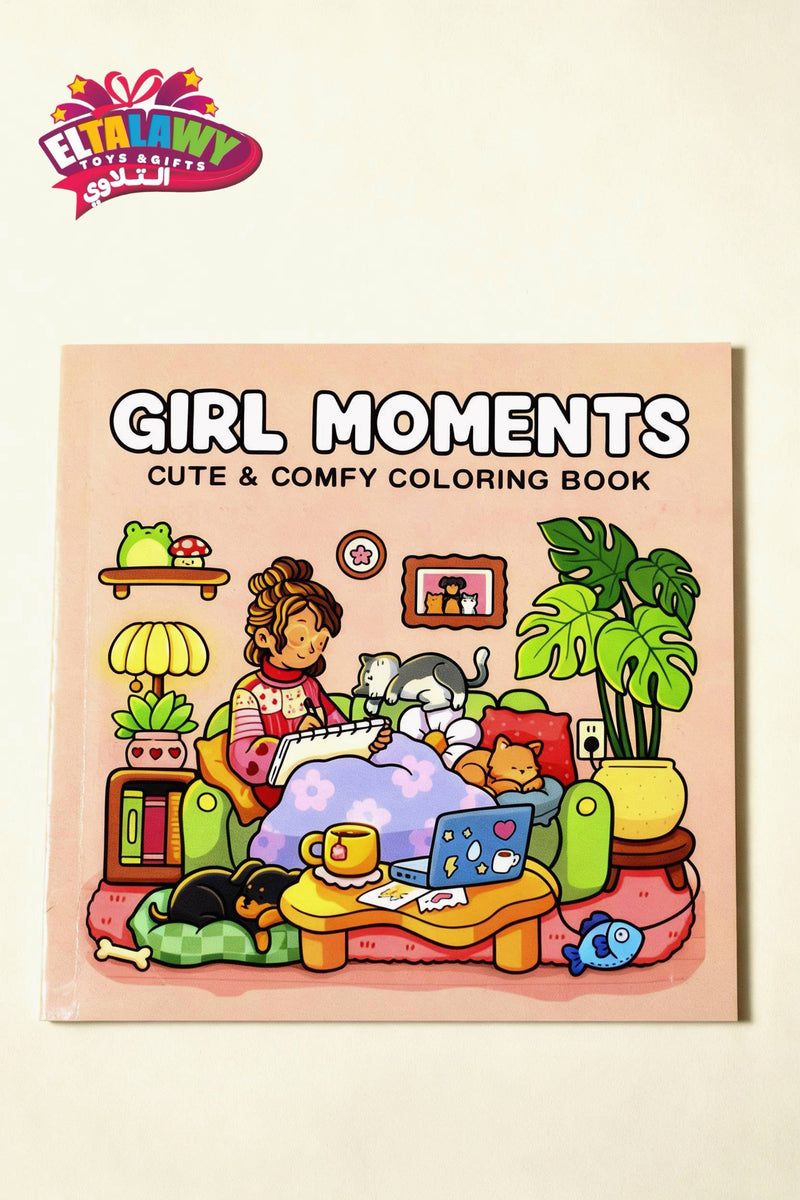 Girl Moments Vol 2. Coloring Book