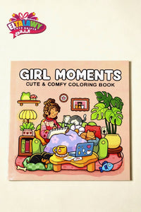 Girl Moments Coloring Book