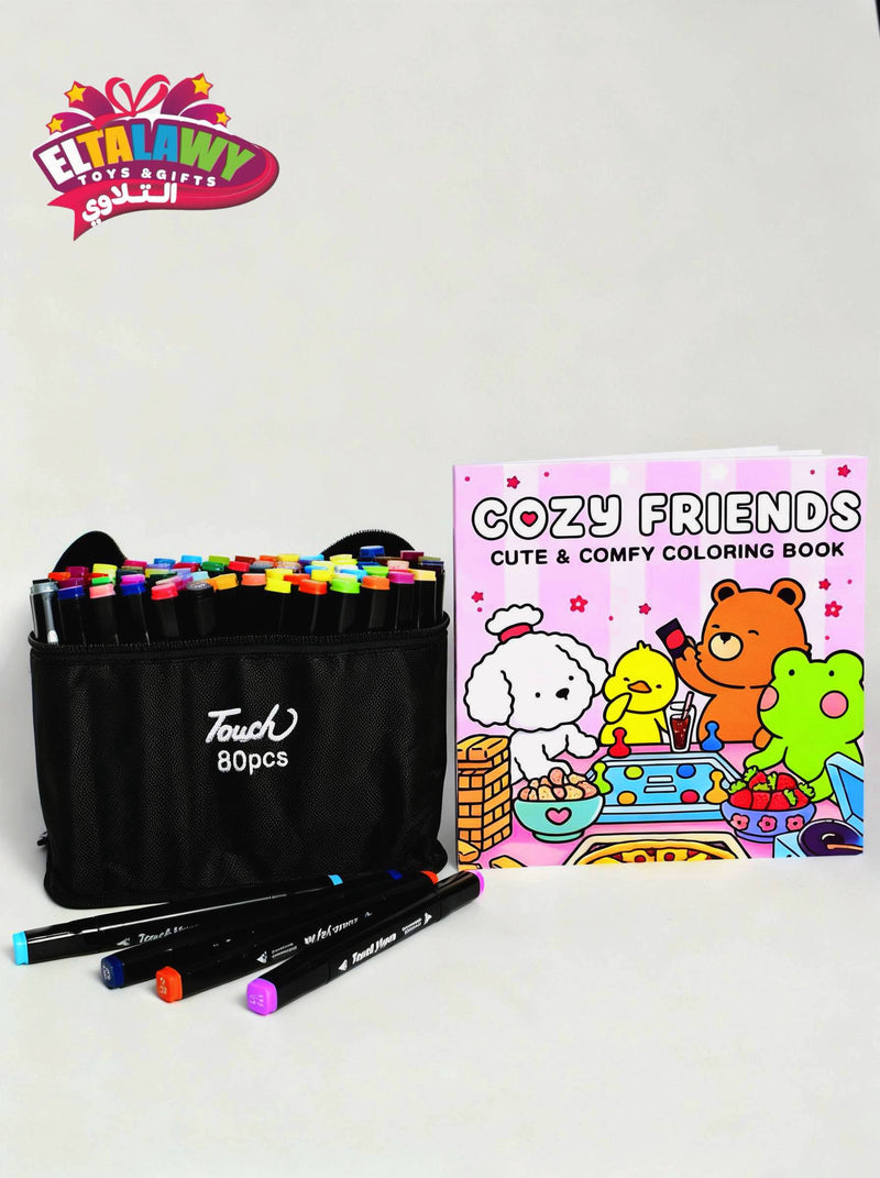 Offer 3: Coloring Book + 80 Colors Set 🎨