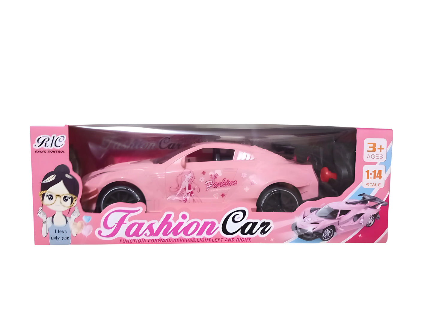 سيارة تحكم عن بُعد للأطفال – Fashion Car 1:14