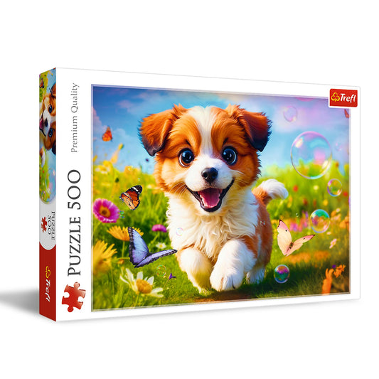 بازل تريفل-happy dog-500قطعة