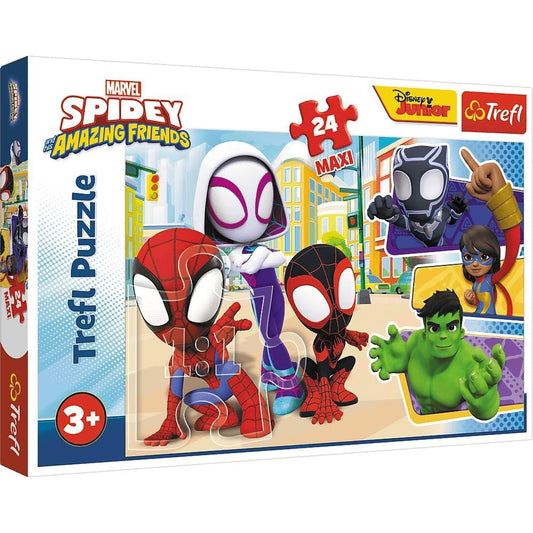 بازل تريفل-spidey amazing friends-24قطعة