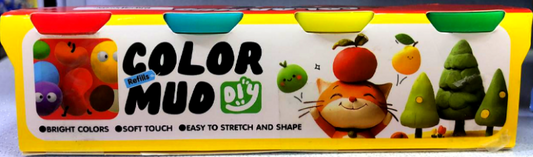 علبة طين ملون للأطفال – Color Mud DIY