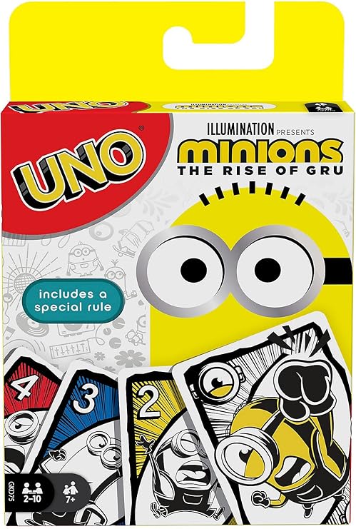 لعبه منيونز اونو الورقيه   minions