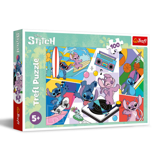 بازل تريفل-stitch-ديزني 100قطعة