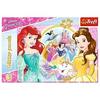 بازل تريفل -princess-glitter puzzle