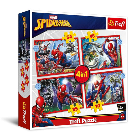 بازل تريفل-spiderman-4in1